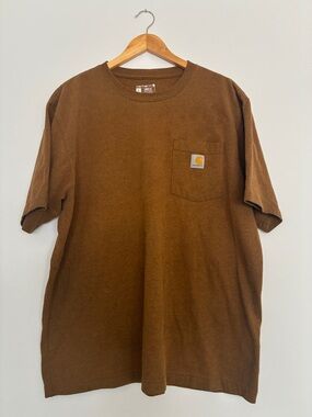 Men's brown Carhartt T-Shirt